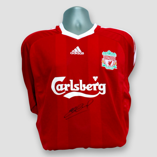 liverpool fc shirt with gold badge