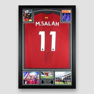 liverpool signed shirt framed