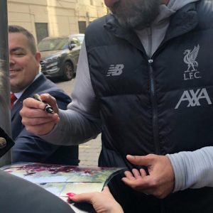 Liverpool Champions League Final Madrid Framed montage celebrations signed by Jurgen Klopp - Image 2