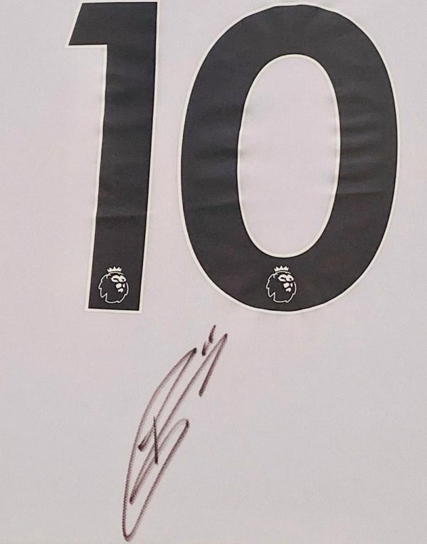 harry kane signed shirt framed