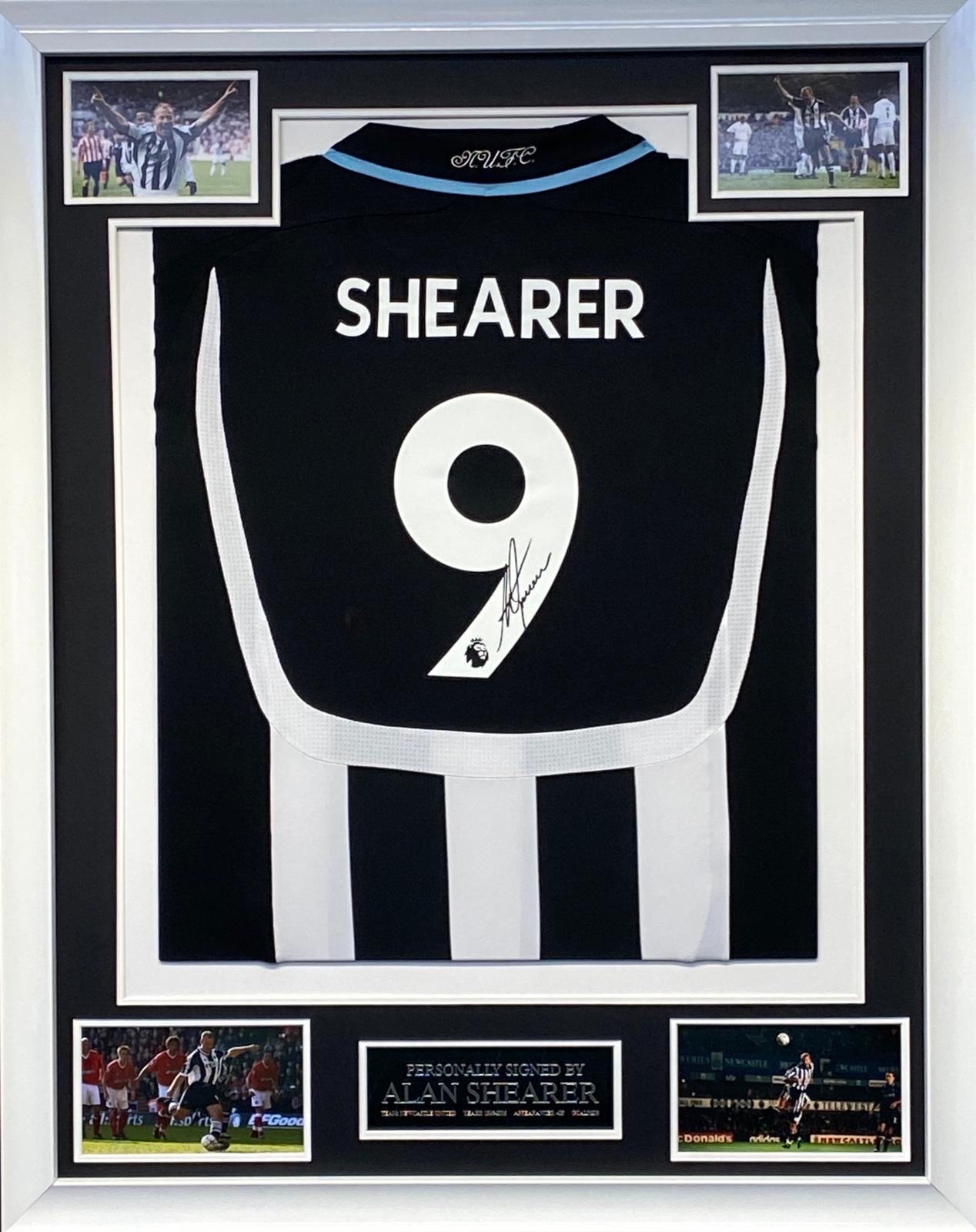 newcastle united signed shirt