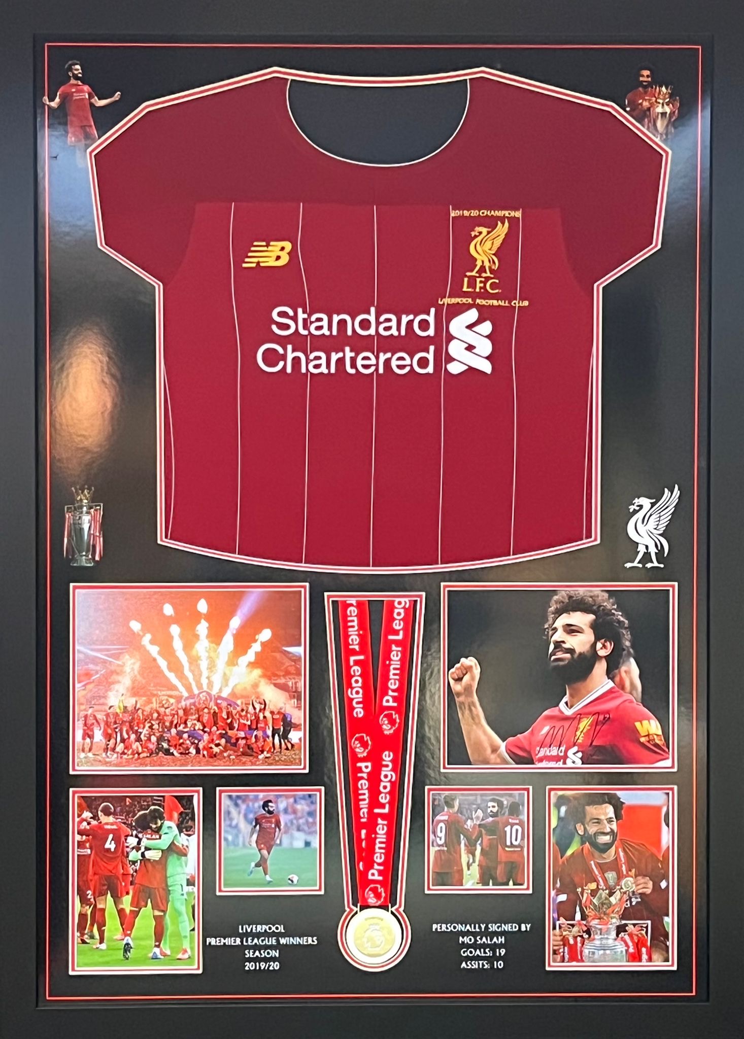 Mo Salah  Signed Sports Memorabilia