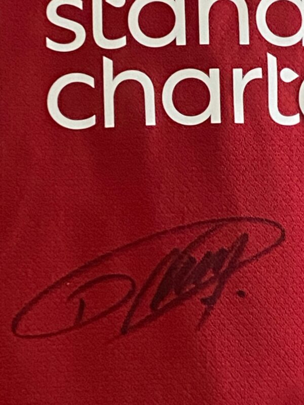 Liverpool FC HOME SHIRT SIGNED BY Darwin Nunez ,