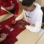 Liverpool FC HOME SHIRT SIGNED BY Darwin Nunez ,