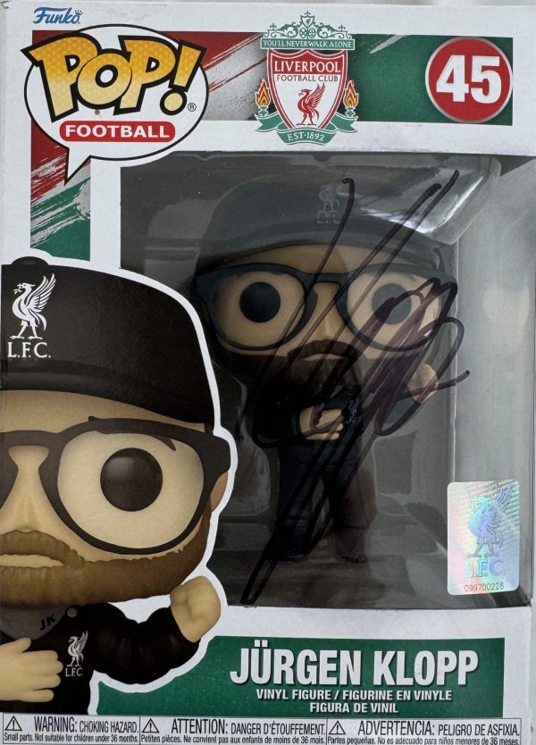 Jurgen Klopp signed Pop Football Liverpool  Premier League Champions