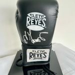 Oleksandr Usyk Undisputed Signed Black  Boxing Glove In Display Case