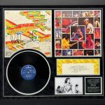 The Killers signed album sleeve plus record  montage framed